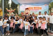 Tawa 400 Anak diDufan JadiPesan Keras:Indonesia Emas2045 Dimulai dariPemenuhan Hak Anak,BukanSekadar Seremoni