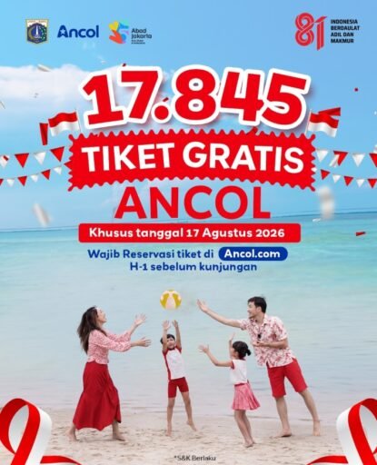 Ancol Gratis 17 Agustus, Merdekaria Siap Banjiri Kawasan Wisata Ancol Gratis 17 Agustus, Merdekaria Siap Banjiri Kawasan Wisata