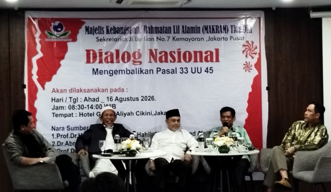 Dialog Nasional 16 Agustus: KH Hasan Basri dan Tokoh Nasional Desak Revisi Pasal 33 UUD 1945 Dialog Nasional 16 Agustus: KH Hasan Basri dan Tokoh Nasional Desak Revisi Pasal 33 UUD 1945