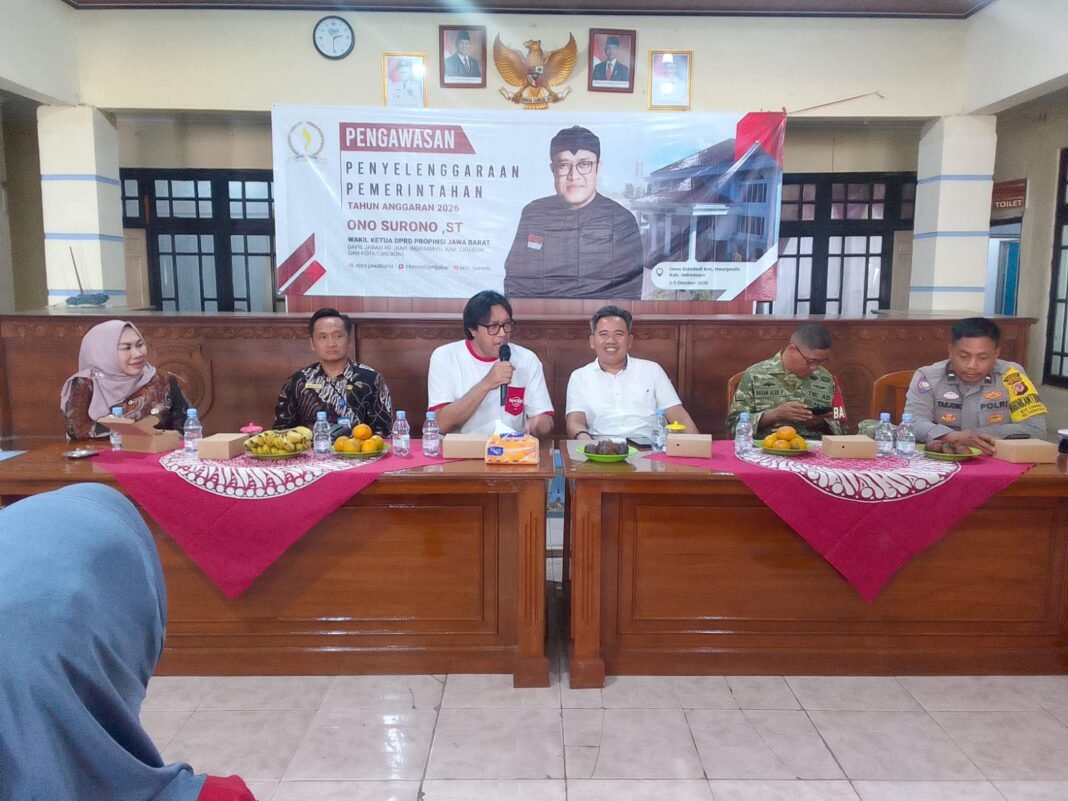Ono Surono Turun ke Sidadadi, Soroti Dampak Efisiensi Anggaran terhadap Pembangunan Desa Ono Surono Turun ke Sidadadi, Soroti Dampak Efisiensi Anggaran terhadap Pembangunan Desa