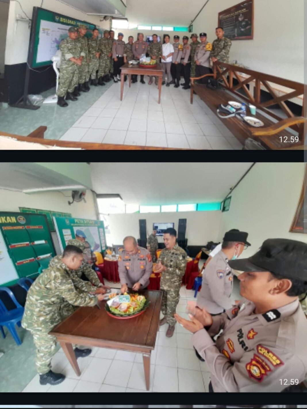 Silaturahmi Polsek Bayung Lencir ke Koramil, Sampaikan Ucapan HUT TNI ke-81 Silaturahmi Polsek Bayung Lencir ke Koramil, Sampaikan Ucapan HUT TNI ke-81