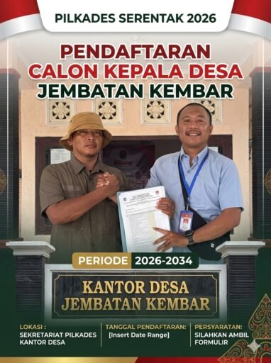 BANDI TURUN DI PILKADES JEMBATAN KEMBAR, PENDAFTARAN DIKAWAL SIMPATISAN BANDI TURUN DI PILKADES JEMBATAN KEMBAR, PENDAFTARAN DIKAWAL SIMPATISAN